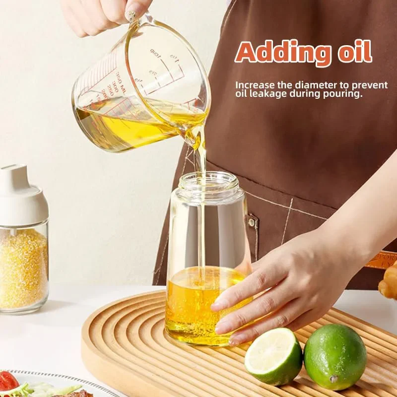 Oil Spray 2-in-1 Plastic House - Camping Cooking Oil Bottle reseña y precio