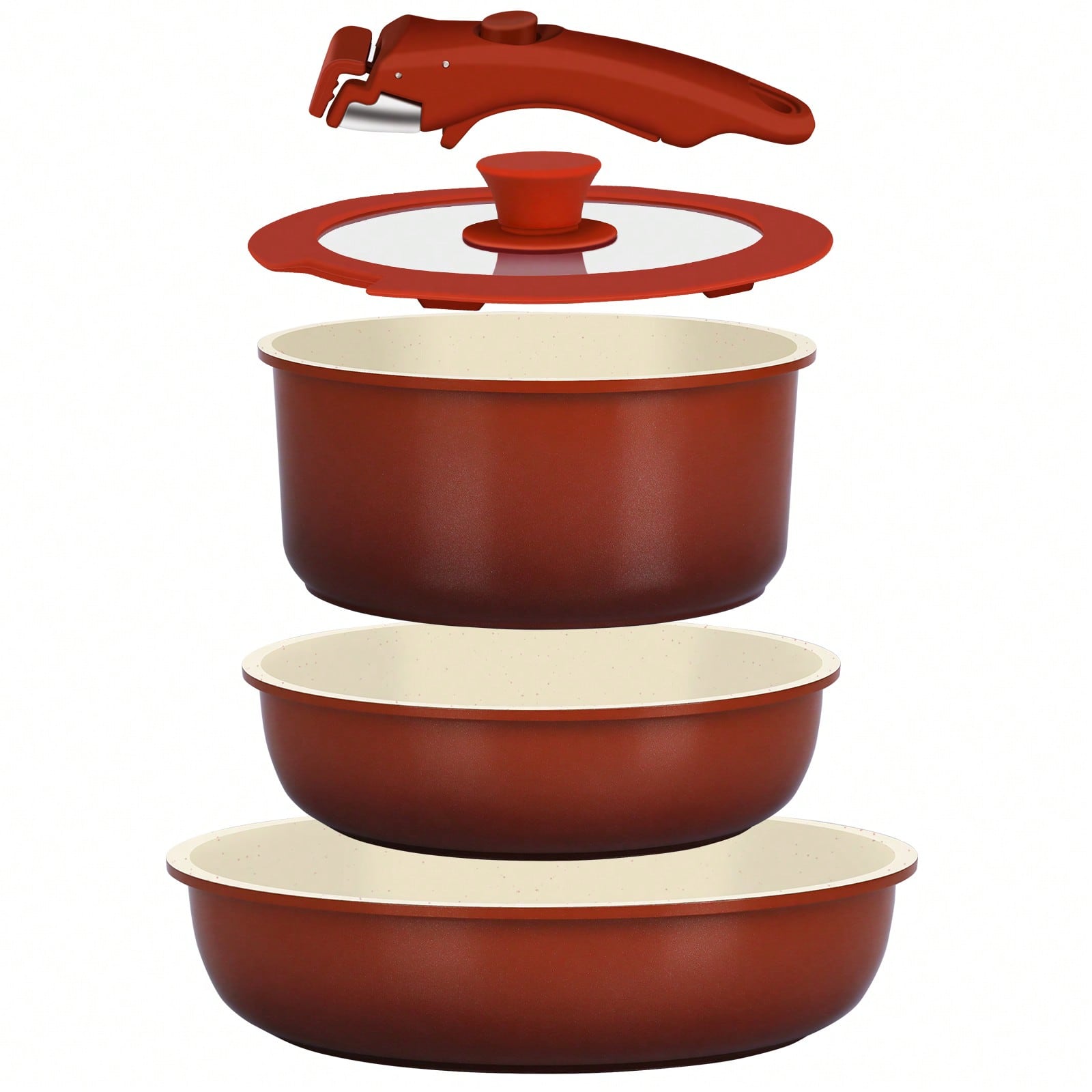 11Pcs Non-Stick Pots And Pans  - Camping Cooking Pots And Pans Set reseña y precio