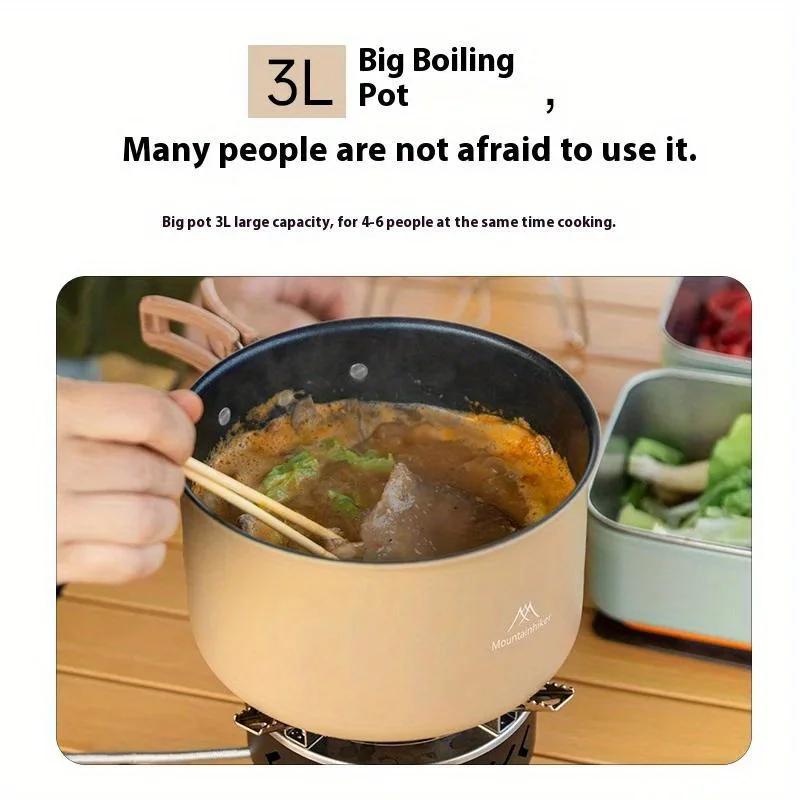 Mountainhiker new set pot kett - Camping Cooking Cupboard reseña y precio