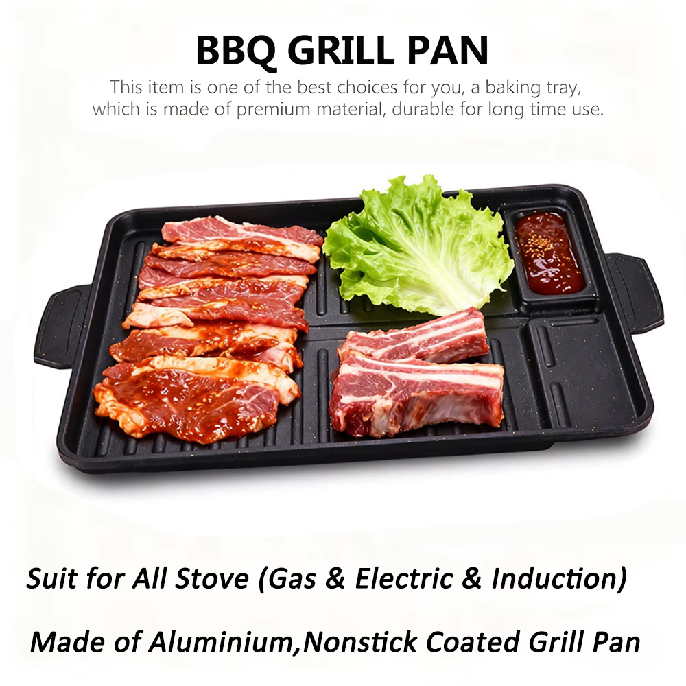 Korean Grill Meat Plate Alumin - Camping Cooking Cupboard reseña y precio