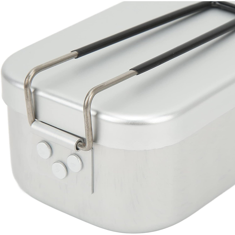 800ML Aluminum Lunch Boxes Out - Camping Outdoor Cooking Set reseña y precio