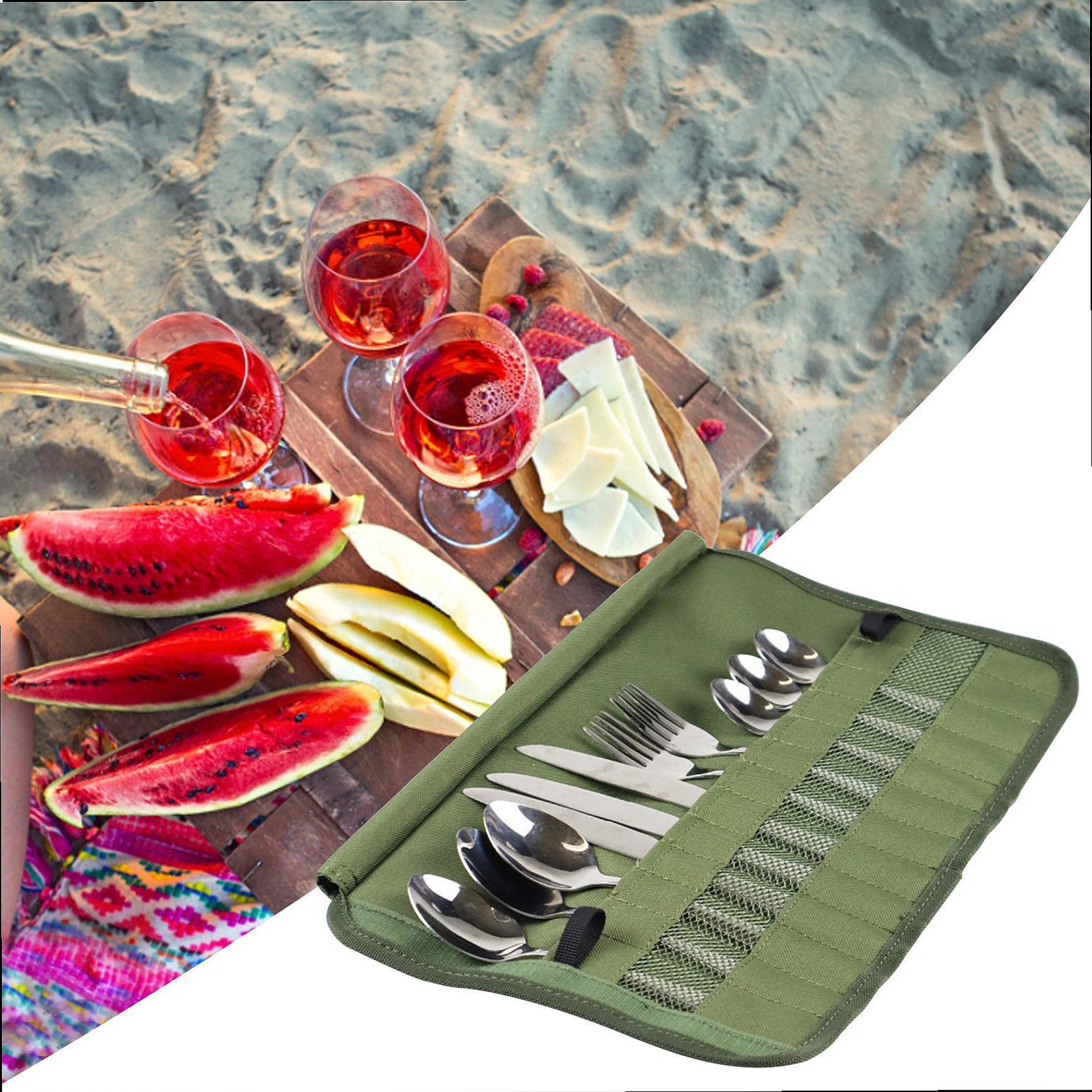 Cuisine Storage Bag Travel Cut - Camping Cooking Organizer reseña y precio