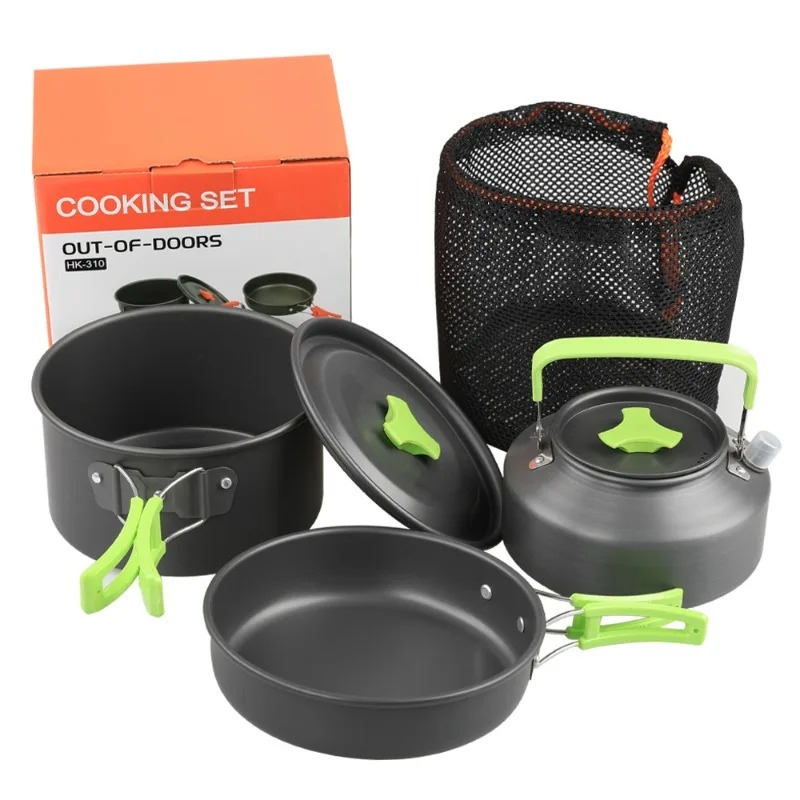 Camping Cooking Set, Outdoor K - Camping Cooking Gear Set reseña y precio