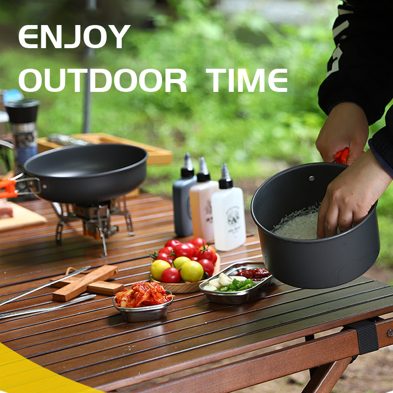 Camping Cooking Set, Outdoor K - Camping Cooking Gear Set reseña y precio
