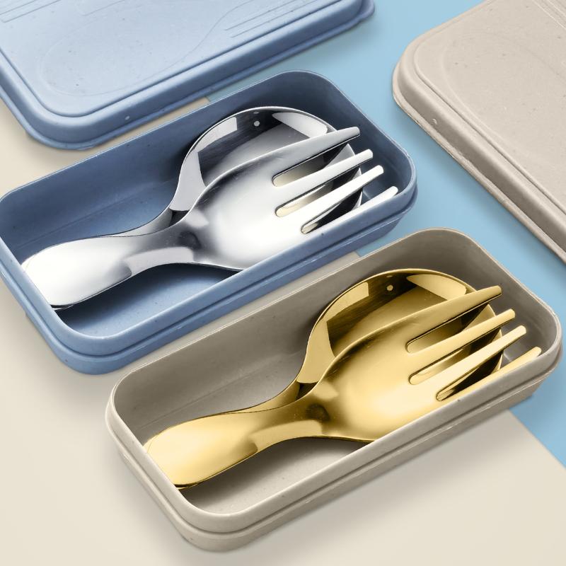 Stainless Steel Tableware Set  - Camping Outdoor Cooking Set reseña y precio