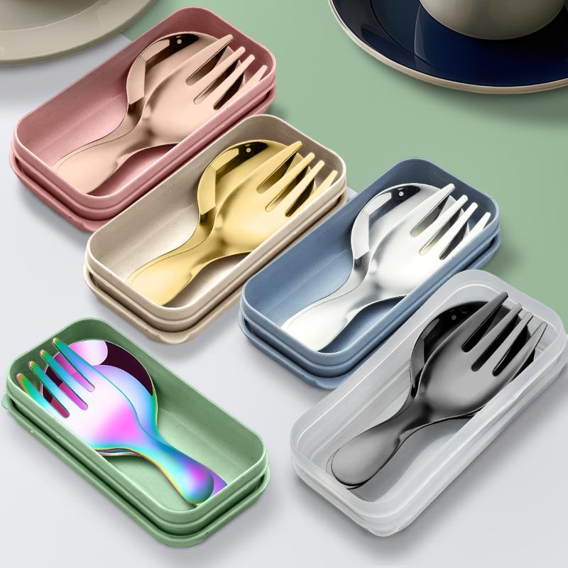 Stainless Steel Tableware Set  - Camping Outdoor Cooking Set reseña y precio