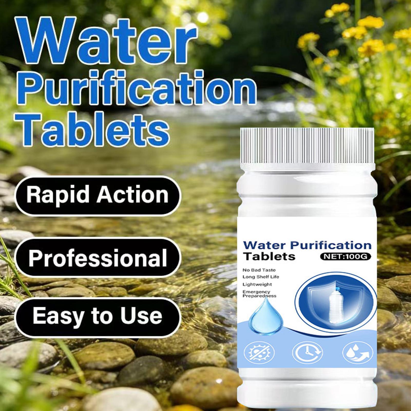 Fast Dissolving Water Purifica - Water Purification Tablet reseña y precio