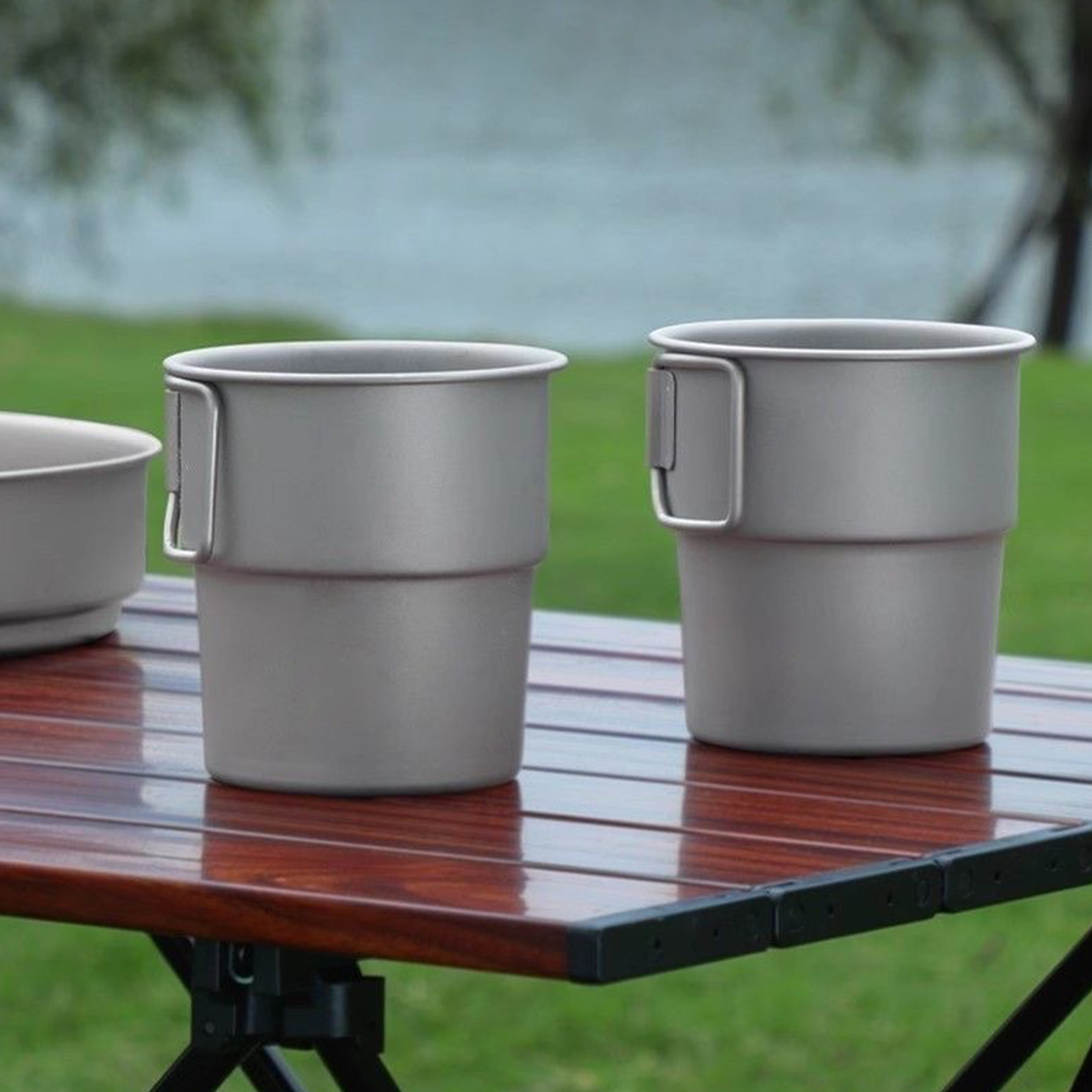Outdoor Camping Water Mug Tabl - Camping Cooking Open Fire reseña y precio