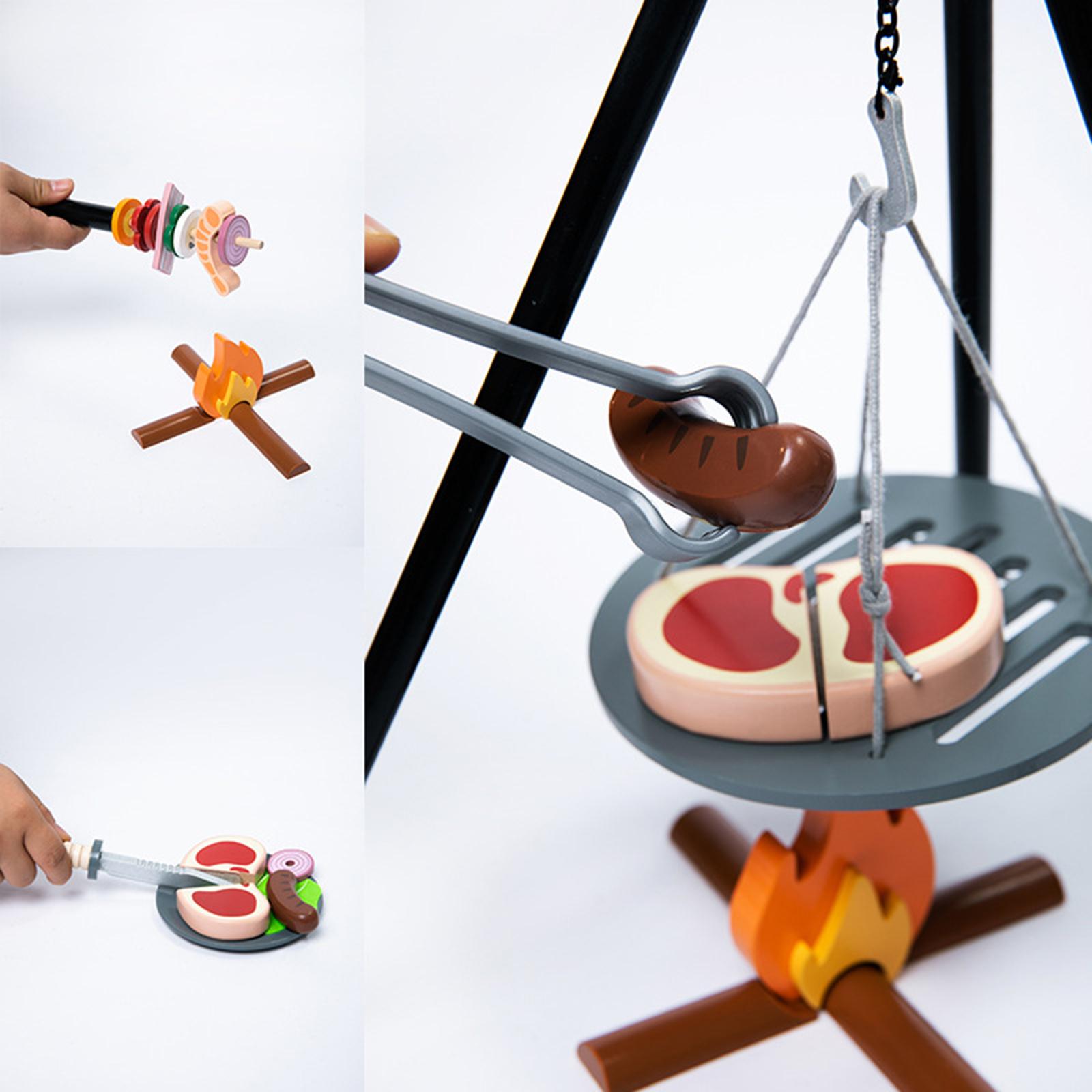 Simulation Camping Toys Set Ea - Camping Cooking With Kids reseña y precio