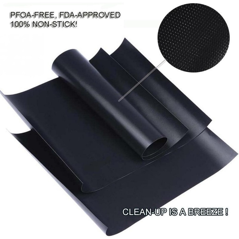5pcs Non-Stick BBQ Grill Mat S - Camping Cooking Griddle reseña y precio