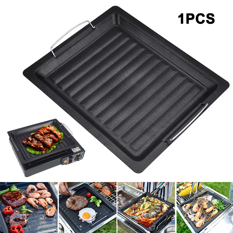 Outdoors Thick Square Grill Pa - Camping Cooking Plate reseña y precio