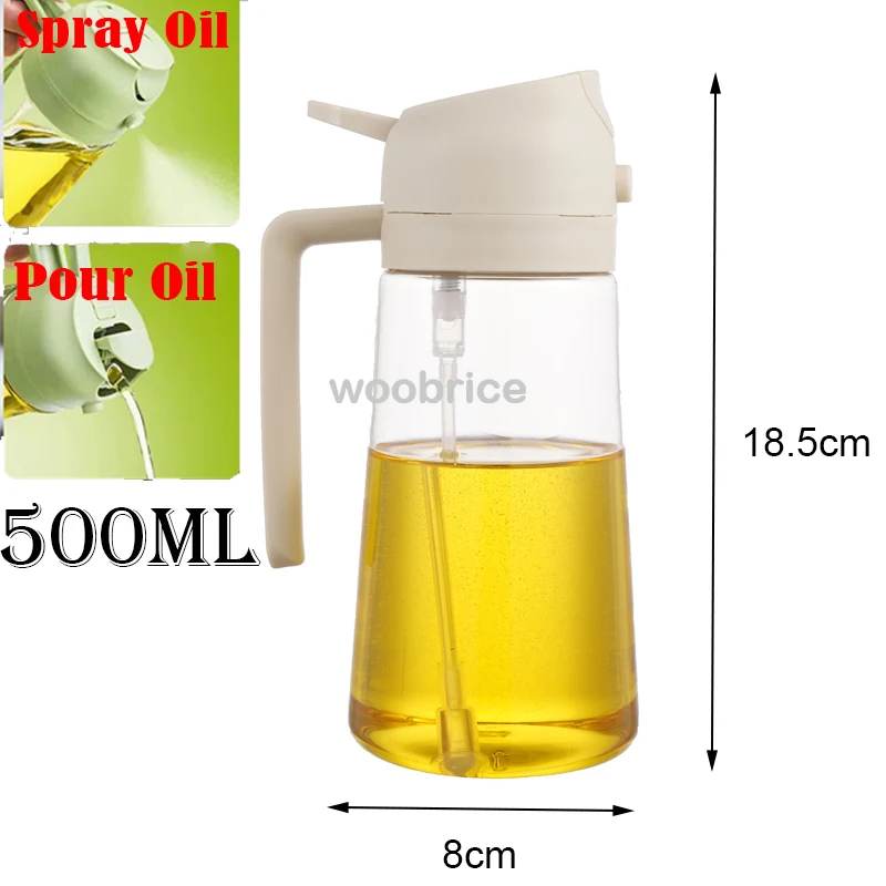 Olive Oil Spray Bottle for Oil - Camping Cooking Oil Bottle reseña y precio