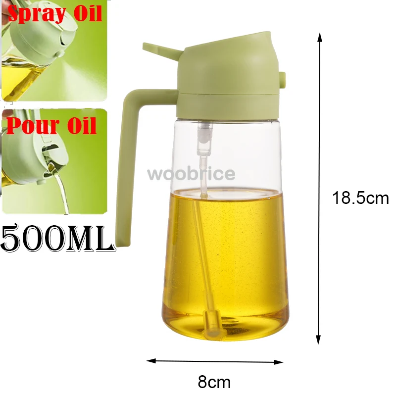 Olive Oil Spray Bottle for Oil - Camping Cooking Oil Bottle reseña y precio