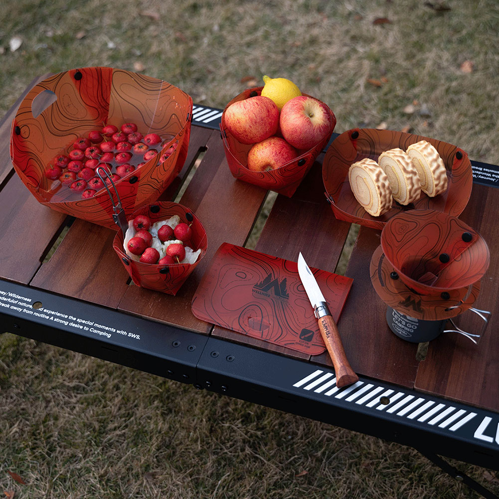 Outdoor Lightweight Folding Ta - Camping Cooking Plate reseña y precio