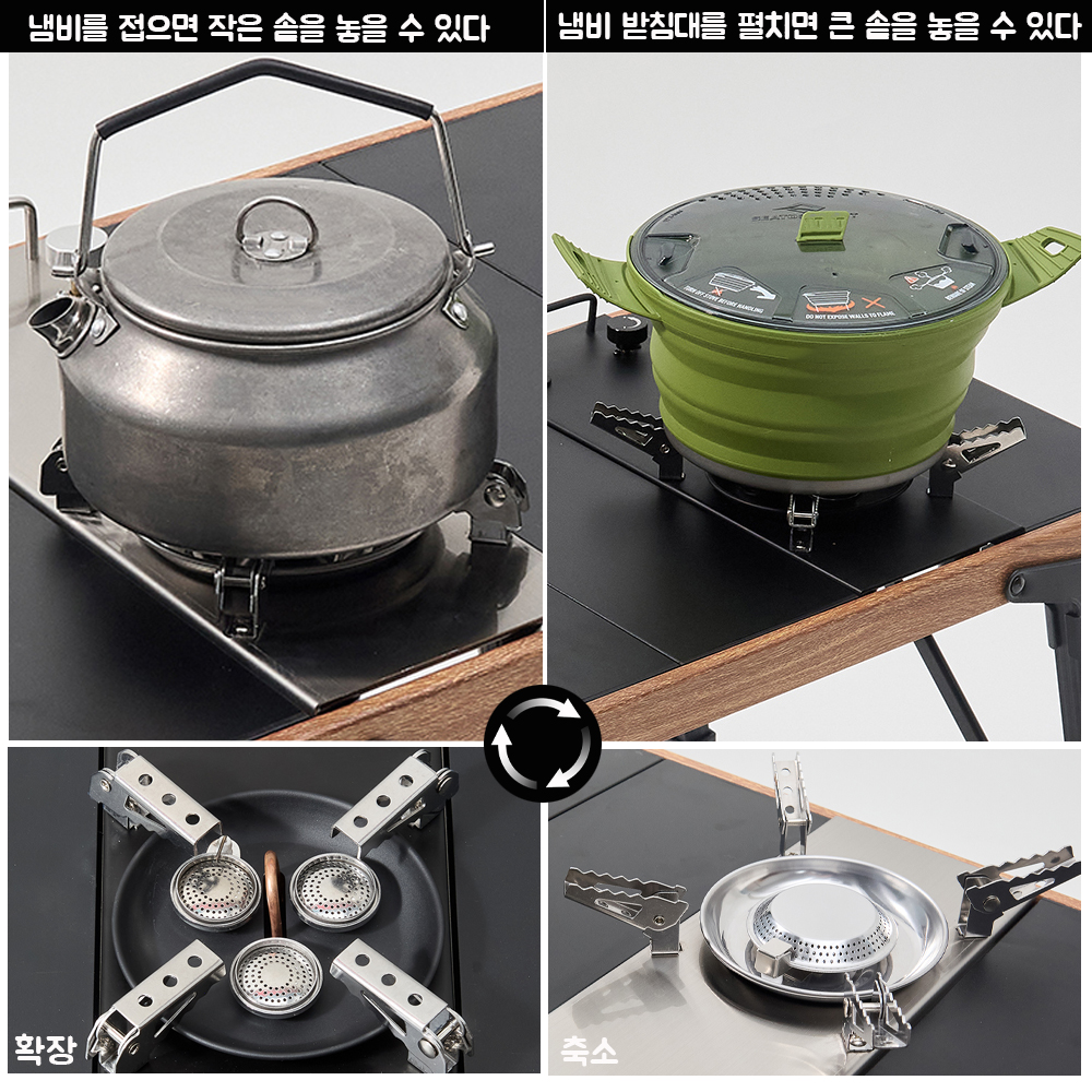 Pandatour IGT Camping Table Fo - Camping Cooking Set Large reseña y precio