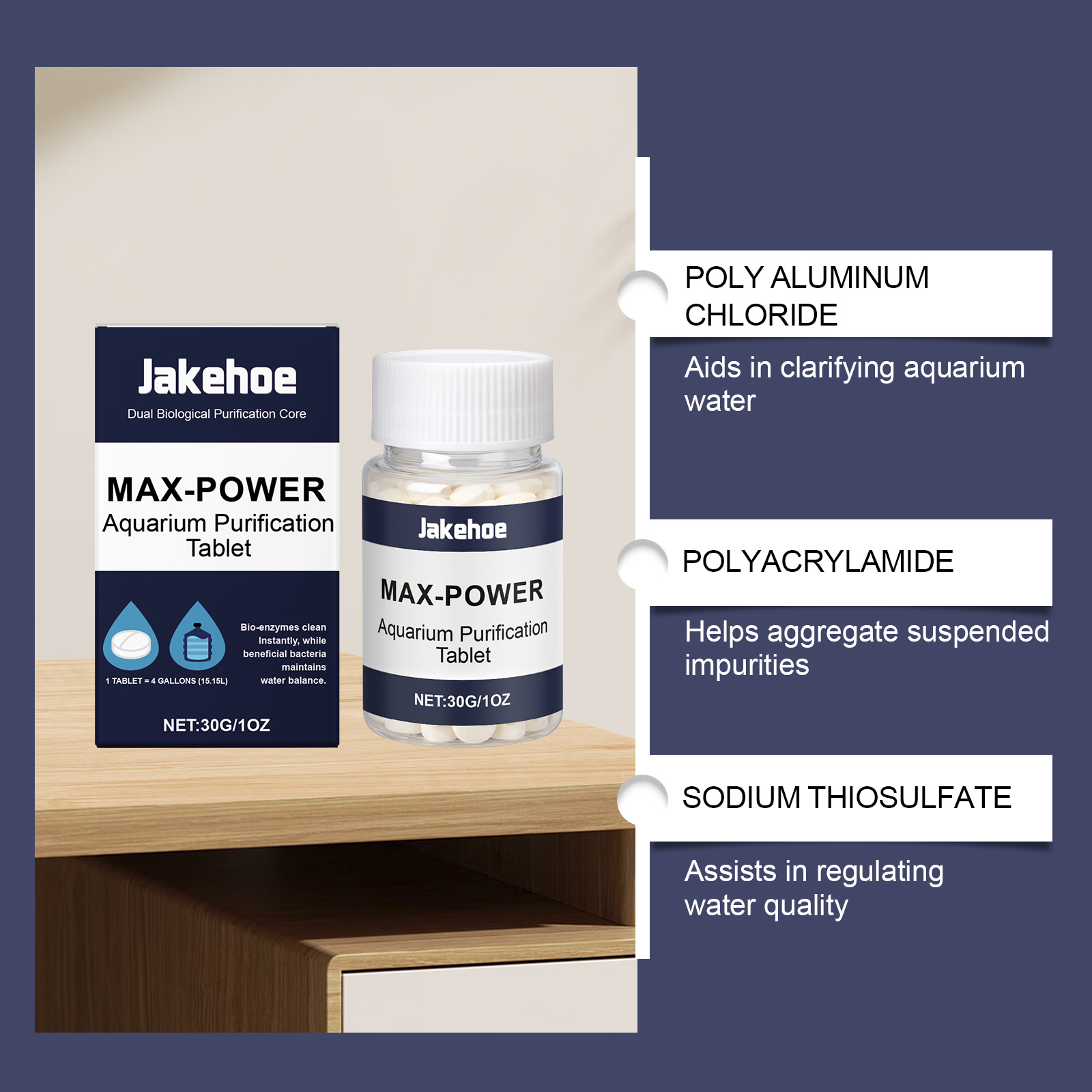 Aquarium Purification Tablets  - Water Purification Tablet reseña y precio