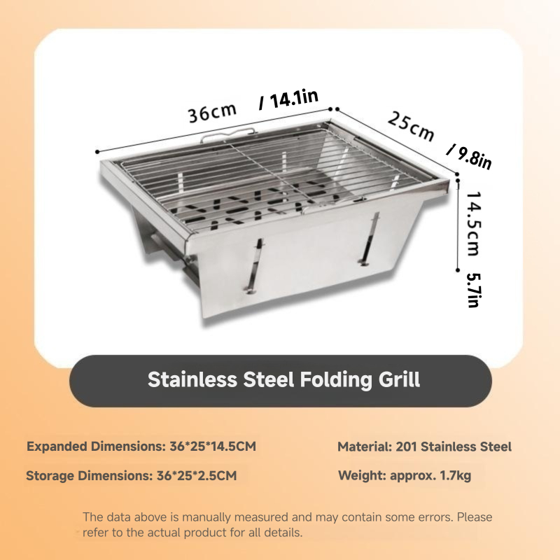 WESTTUNE IGT Barbecue Grill Fo - Camping Cooking Tray reseña y precio