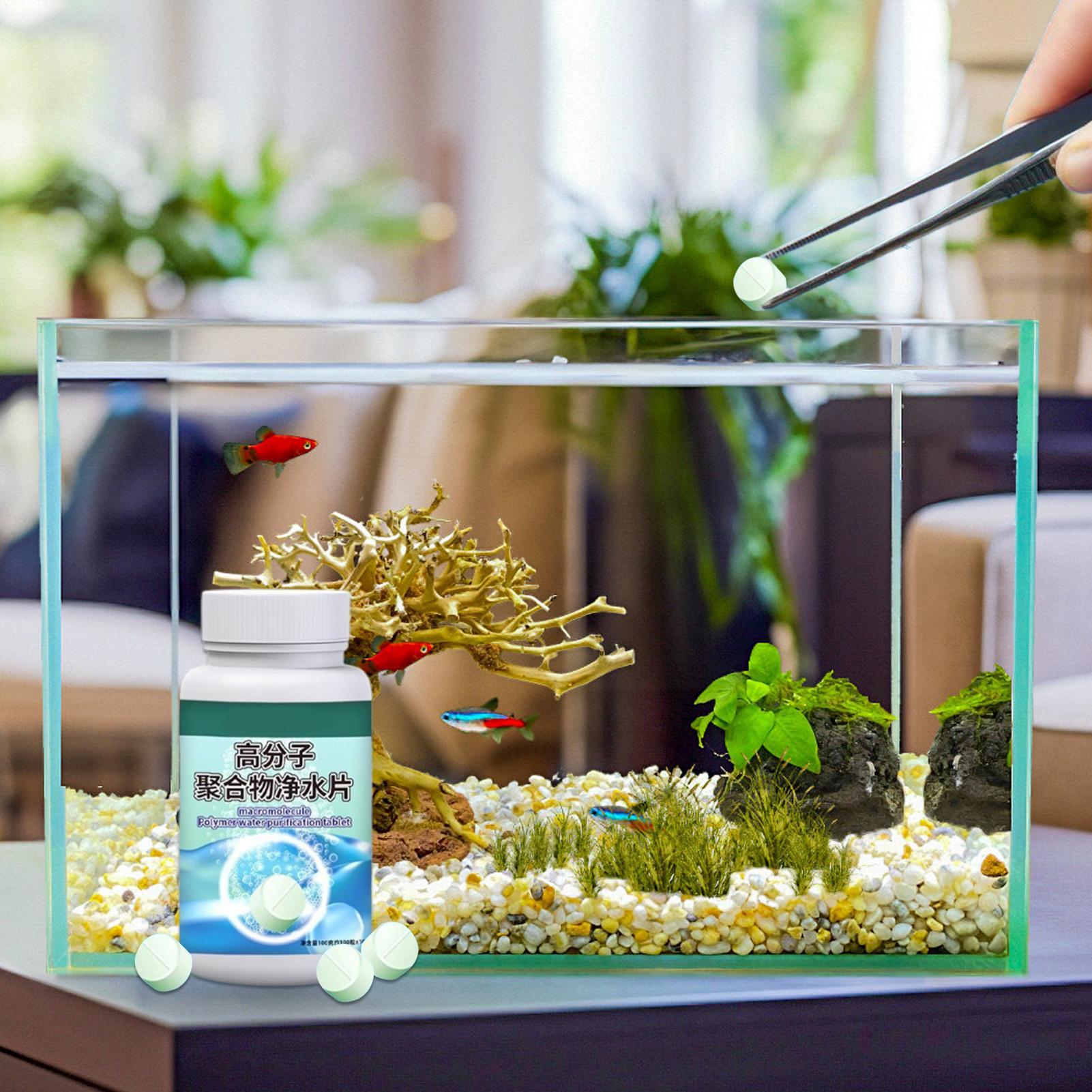 Fish Tank Water Clarifier Fast - Water Purification Tablet reseña y precio