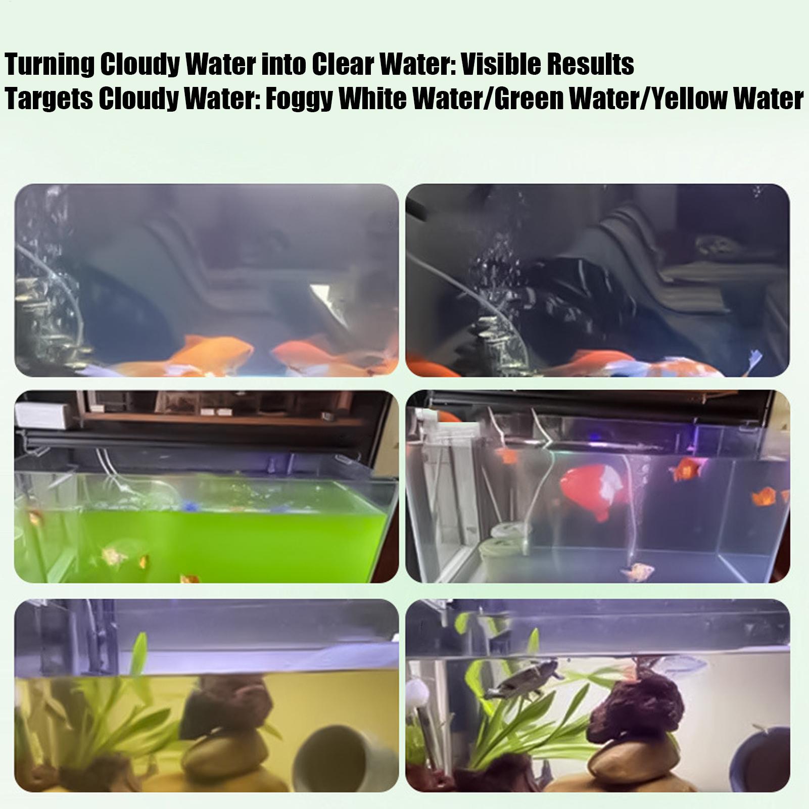 Fish Tank Water Clarifier Fast - Water Purification Tablet reseña y precio