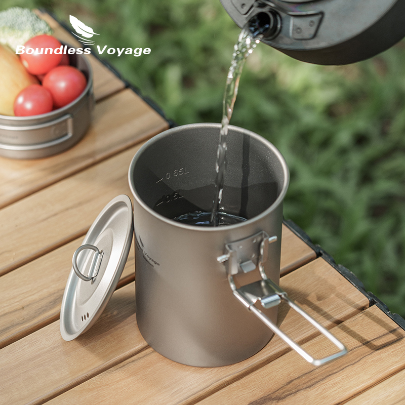 Boundless Voyage 900ml Titaniu - Camping Cooking Tray reseña y precio