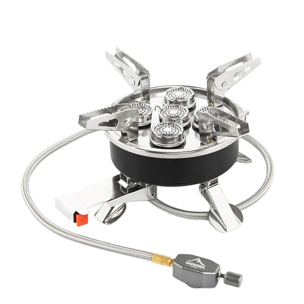 Widesea Camping 5in1 Gas Stove - Camping Cooking Plate reseña y precio
