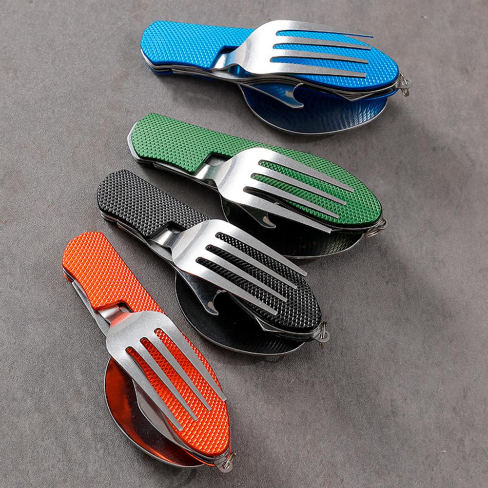 Outdoor Folding Cutlery Metal  - Camping Cooking Tray reseña y precio
