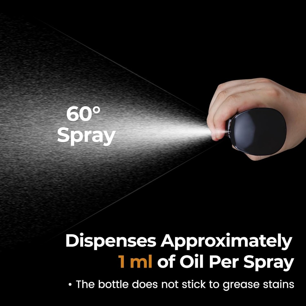 Olive Oil Spray Bottle Reusabl - Camping Cooking Oil Bottle reseña y precio