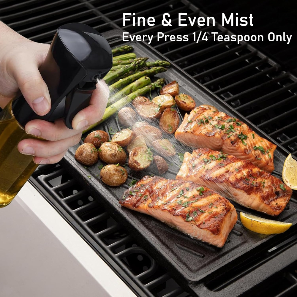 Olive Oil Spray Bottle Reusabl - Camping Cooking Oil Bottle reseña y precio