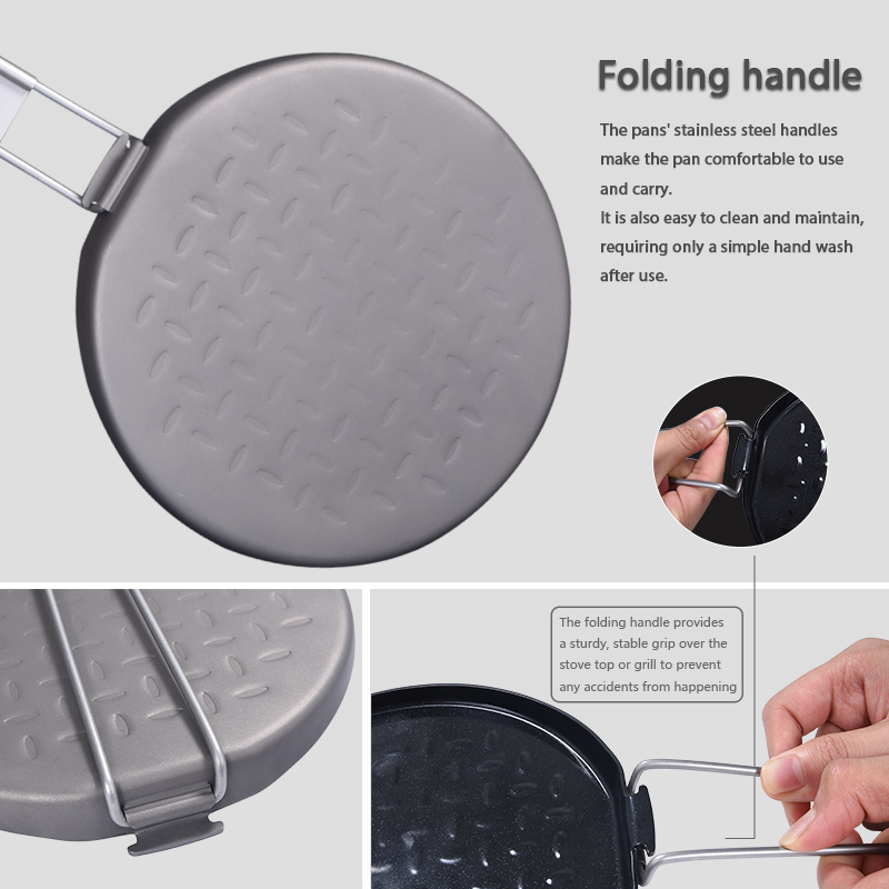 Boundless Voyage Titanium Nons - Camping Cooking Griddle reseña y precio