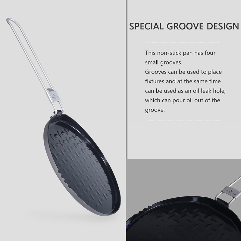 Boundless Voyage Titanium Nons - Camping Cooking Griddle reseña y precio