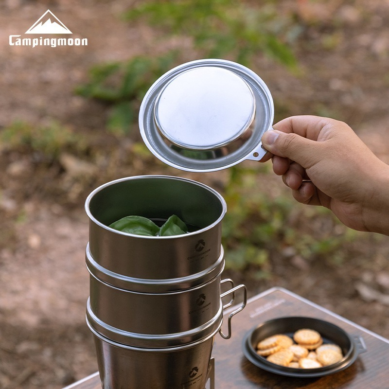 CAMPINGMOON S-SD Stainless Ste - Camping Cooking Snow reseña y precio
