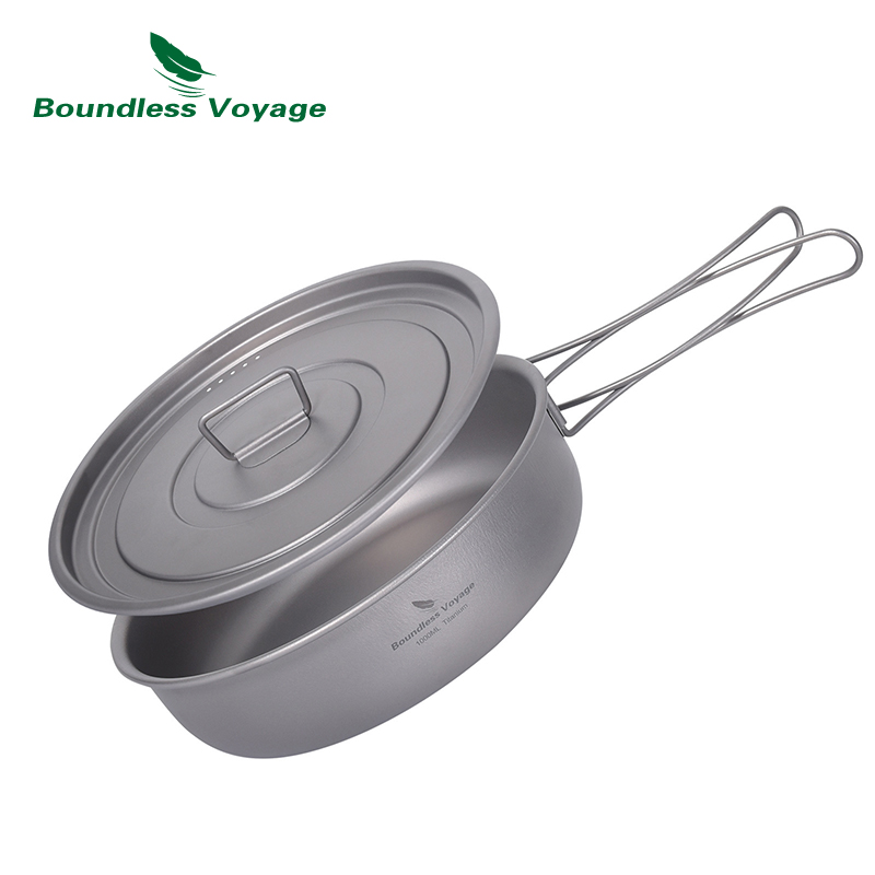 Boundless Voyage Titanium Non- - Camping Cooking Tray reseña y precio