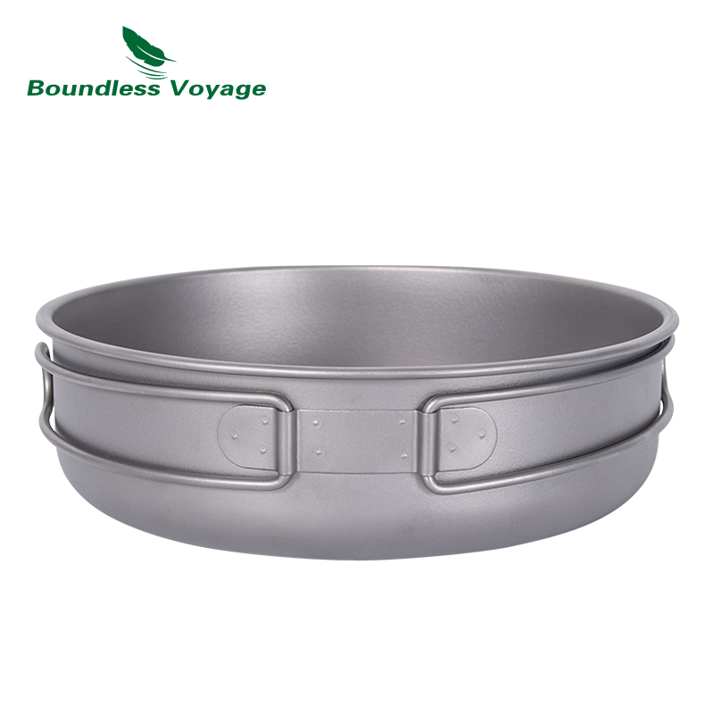 Boundless Voyage Titanium Non- - Camping Cooking Tray reseña y precio