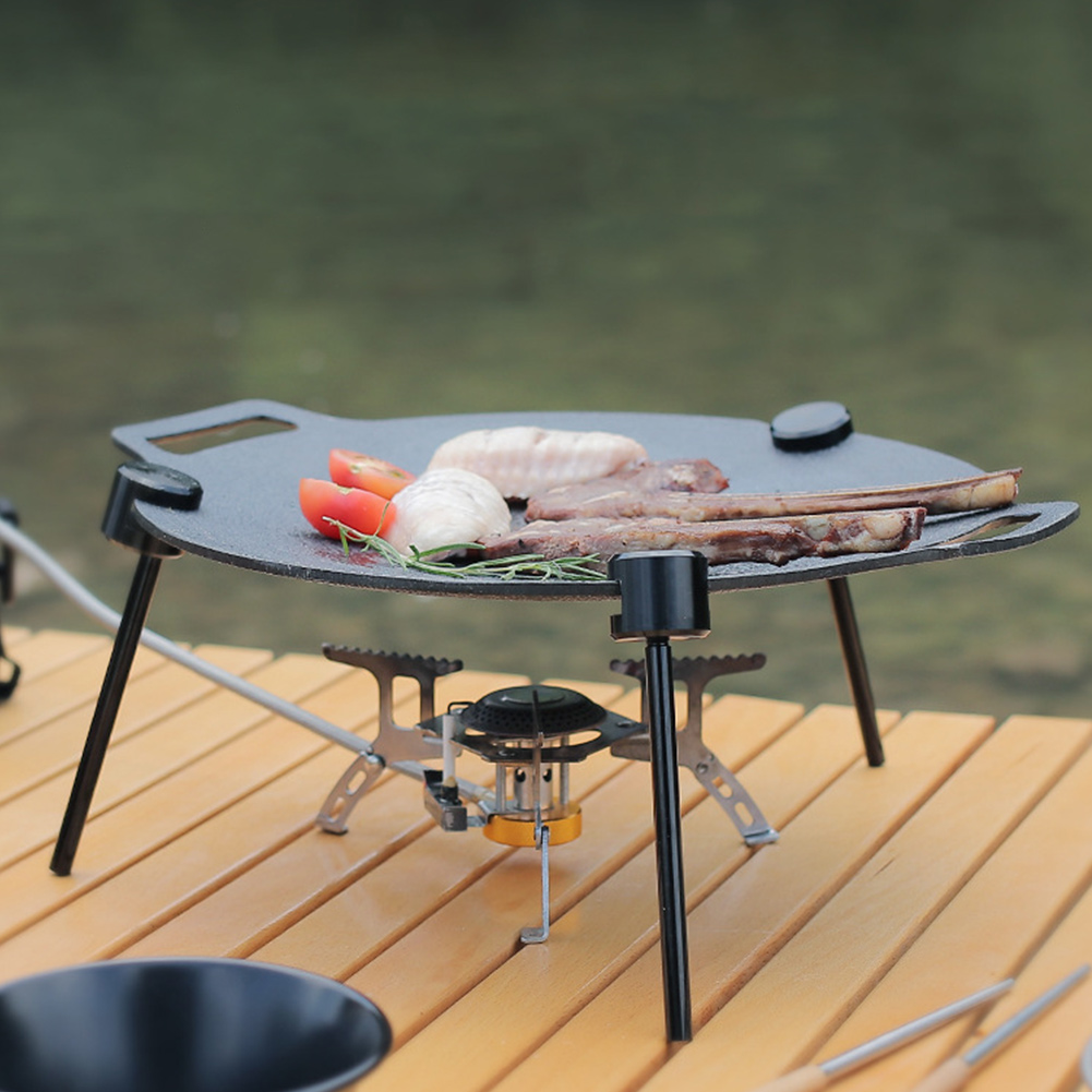 Barbecue Tray Support Adjustab - Camping Cooking Cupboard reseña y precio