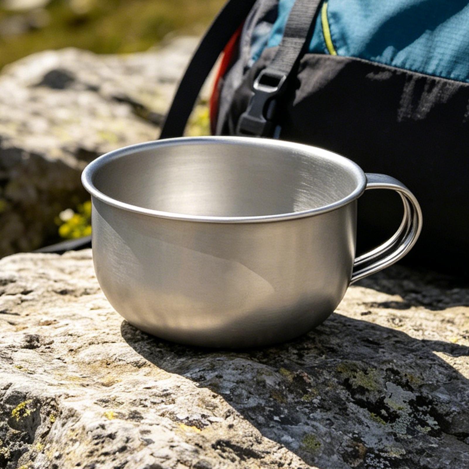 220ml Camping Mug With Handle  - Camping Cooking Gear Set reseña y precio