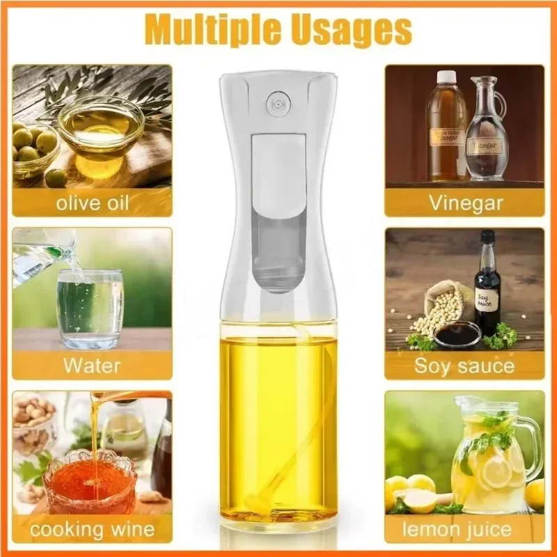 200/300/500ml Oil Spray Bottle - Camping Cooking Oil Bottle reseña y precio