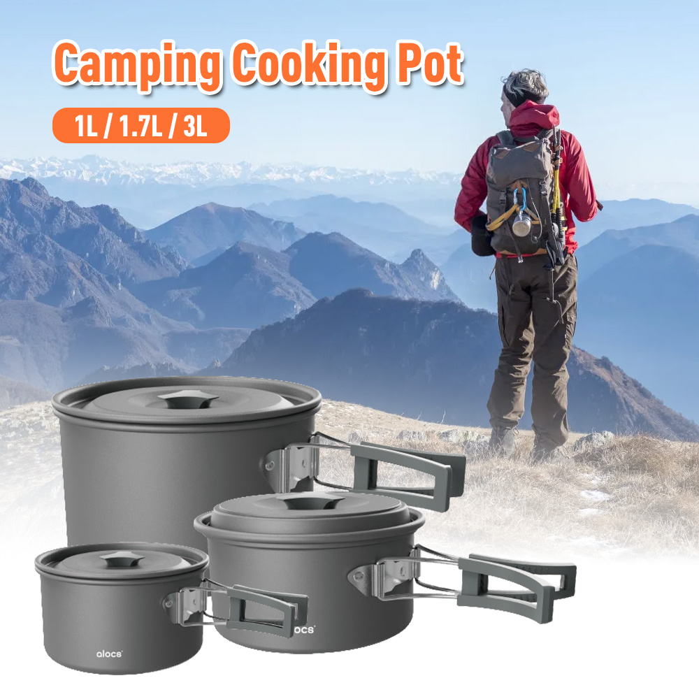 Camping Cooking Pot Aluminum A - Camping Cooking Tray reseña y precio