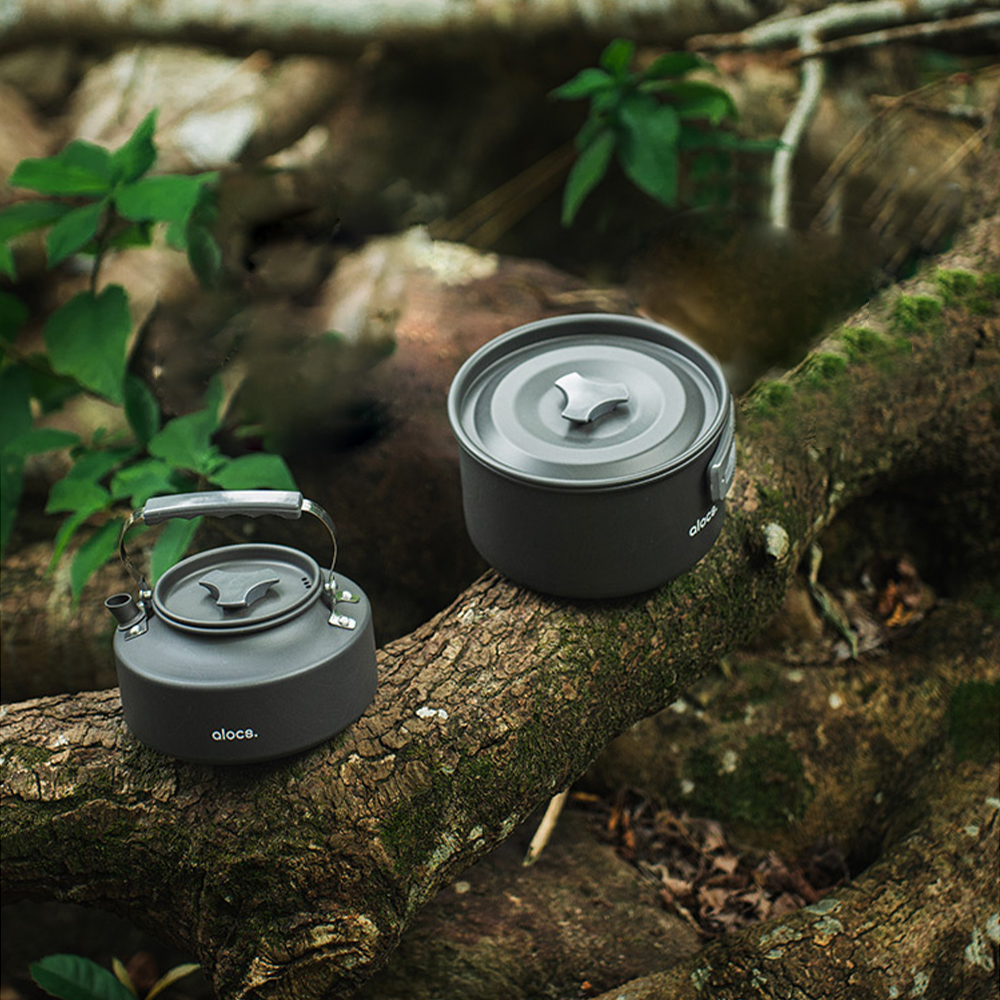 Camping Cooking Pot Aluminum A - Camping Cooking Tray reseña y precio