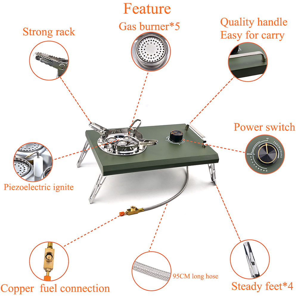 IGT Tabletop Stove 15800W Outd - Camping Cooking Tray reseña y precio