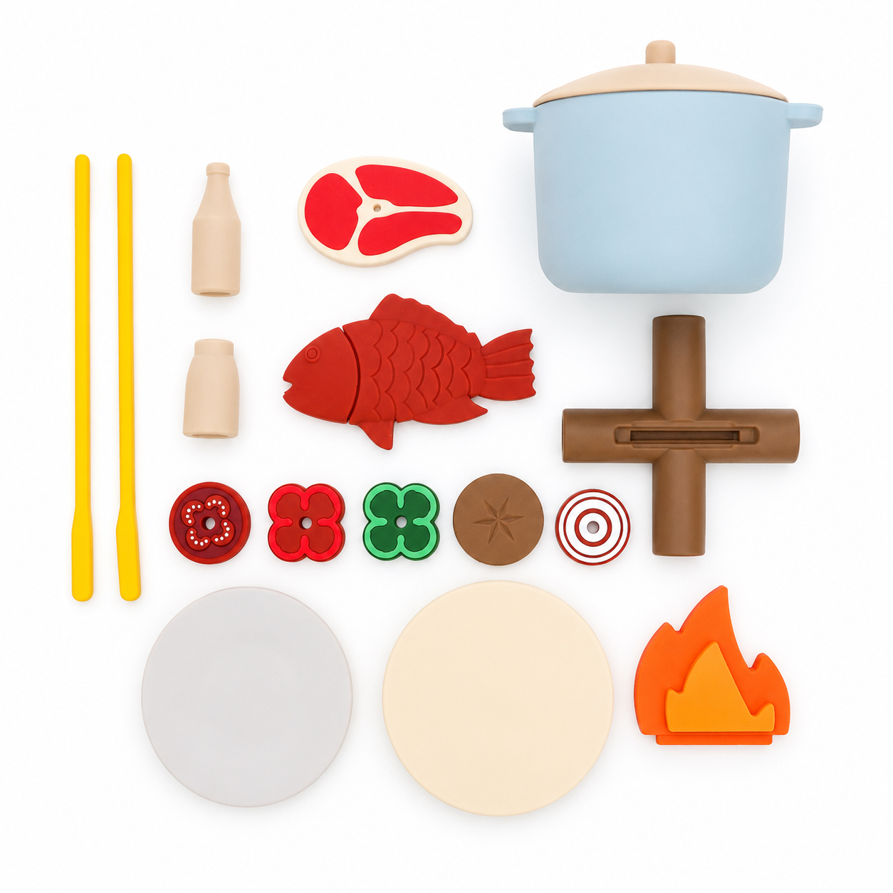 Silicone Kids Camping Toy Set, - Camping Cooking With Kids reseña y precio