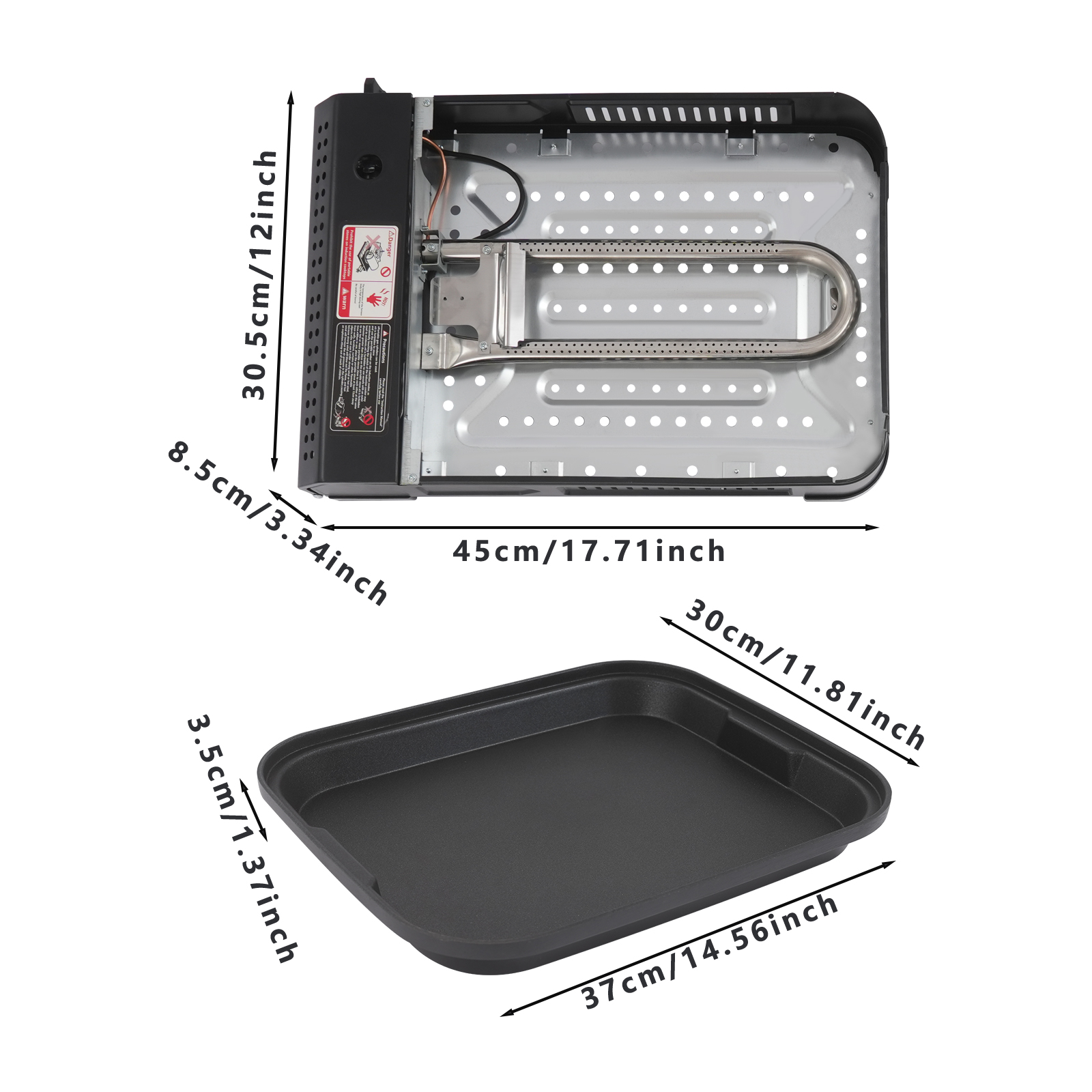 2.1KW Portable Camping Grill G - Camping Cooking Cupboard reseña y precio