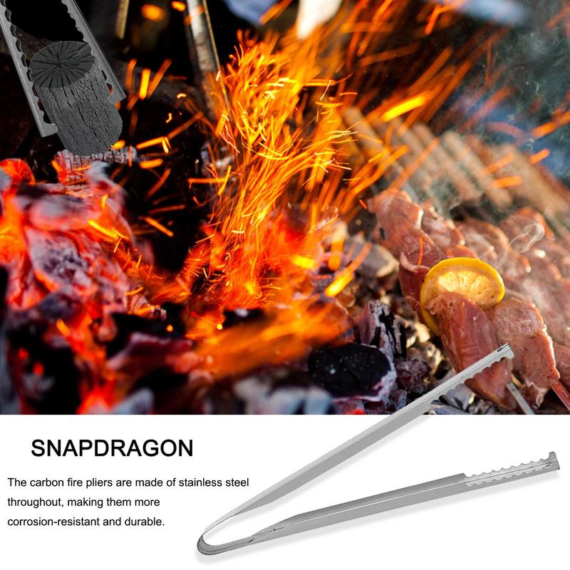Grilling Tongs Charcoal Tong P - Camping Cooking Griddle reseña y precio