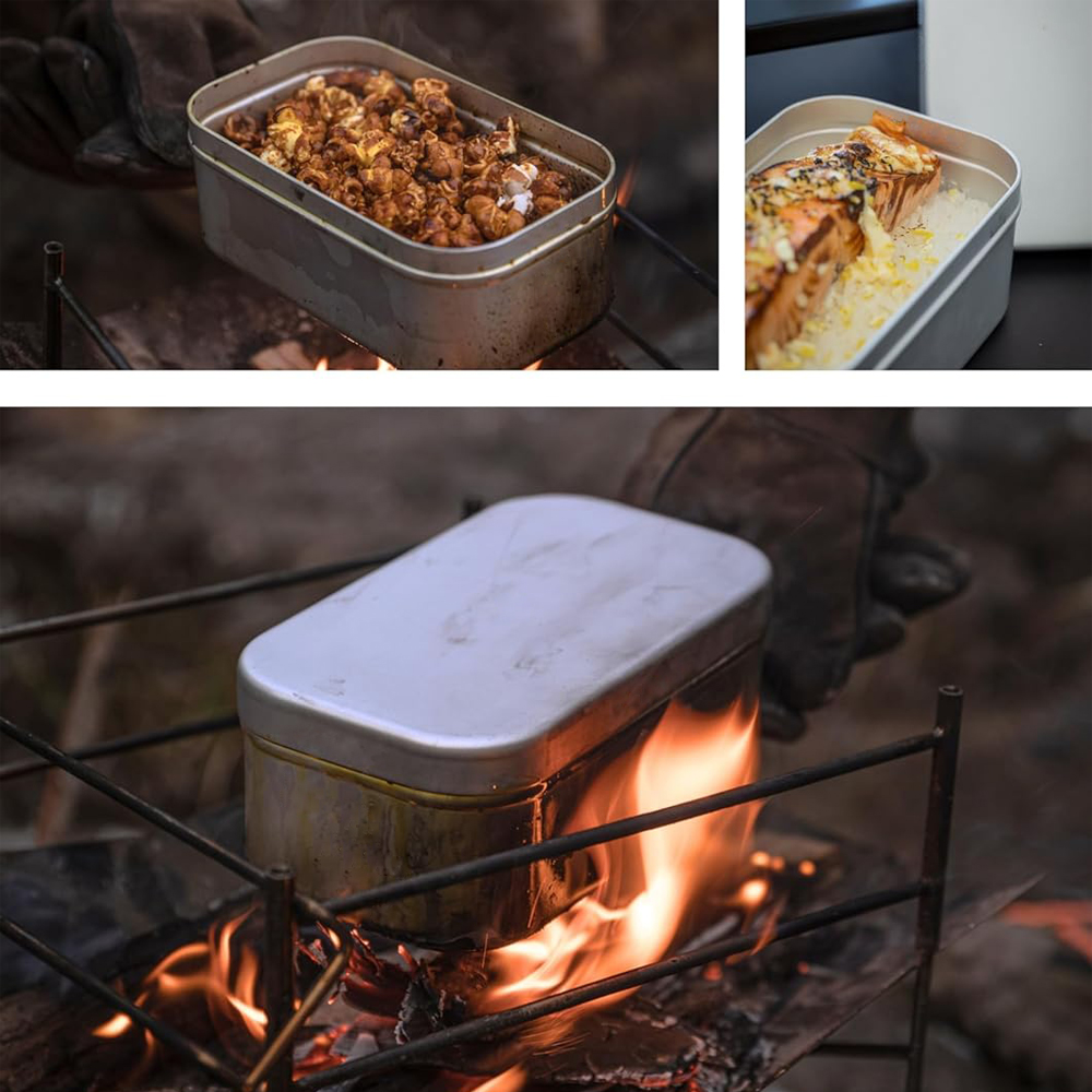 Foldable Bento Box Handle, Lun - Camping Outdoor Cooking Set reseña y precio