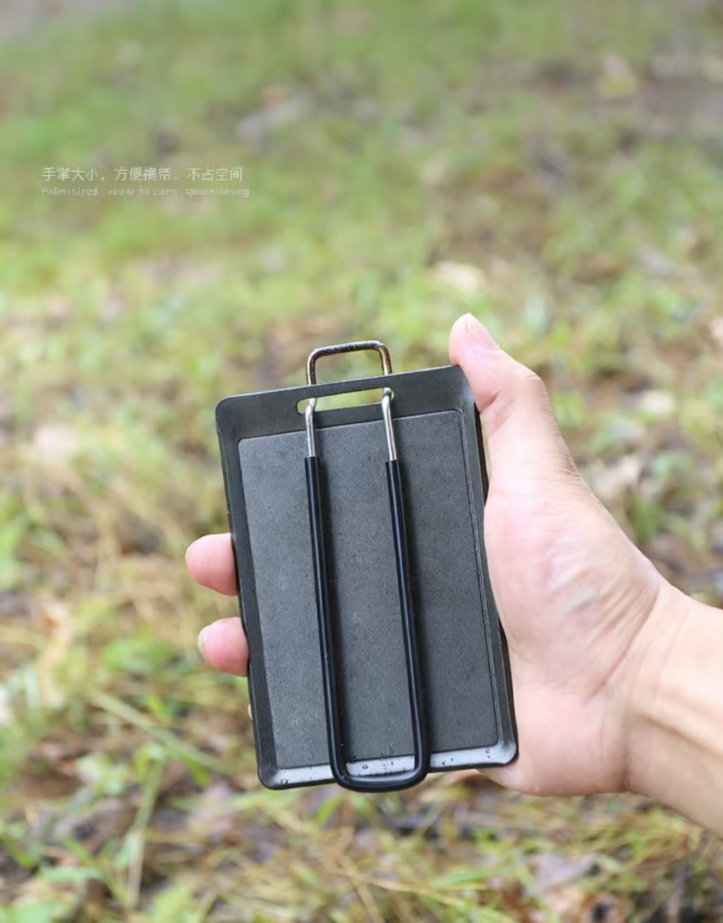 Mini Camping Frying Pan Portab - Camping Cooking Tray reseña y precio