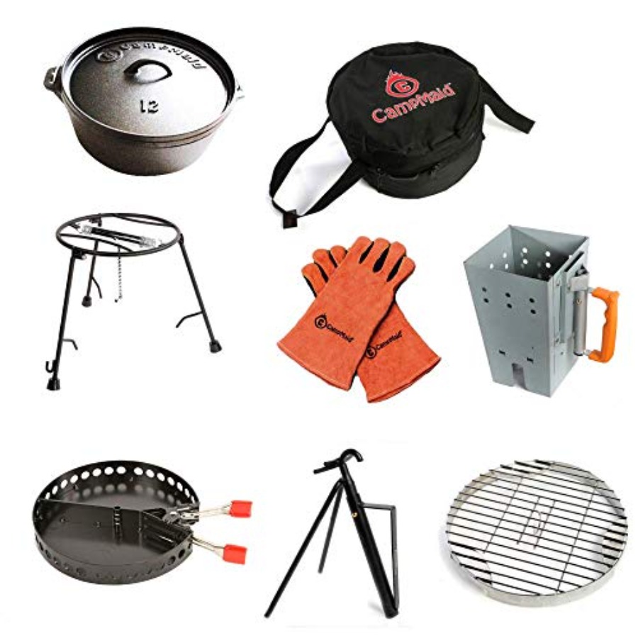 Outdoor Cooking Set - Dutch Ov - Camping Cooking Dutch Oven reseña y precio
