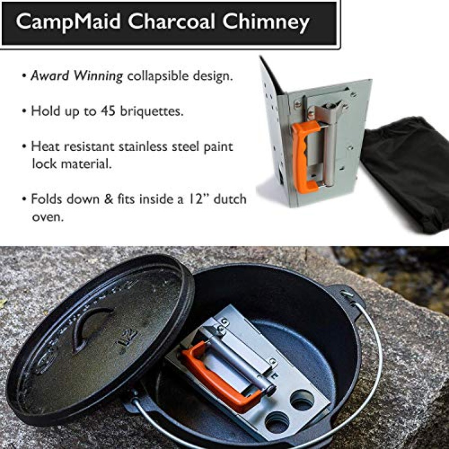 Outdoor Cooking Set - Dutch Ov - Camping Cooking Dutch Oven reseña y precio