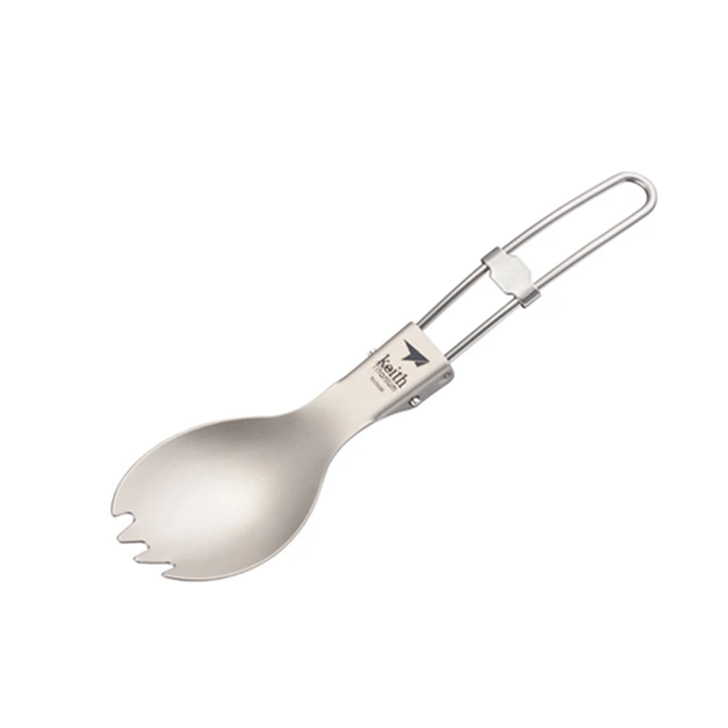 Keith Titanium Spork Foldable  - Camping Cooking Tray reseña y precio