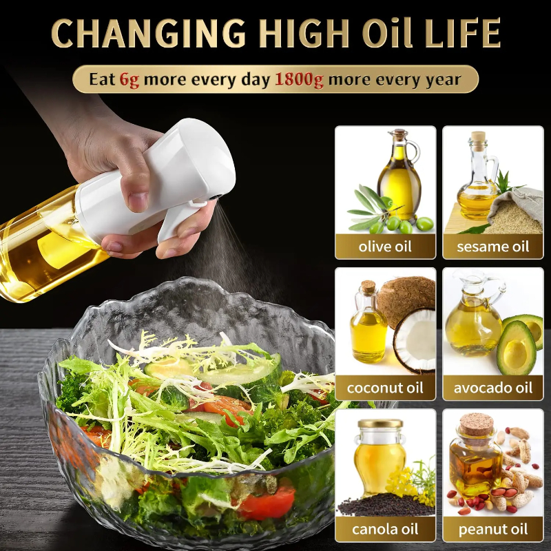 Oil Spray Bottle for Cooking K - Camping Cooking Oil Bottle reseña y precio