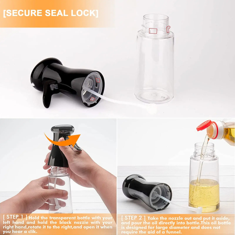 Oil Spray Bottle for Cooking K - Camping Cooking Oil Bottle reseña y precio