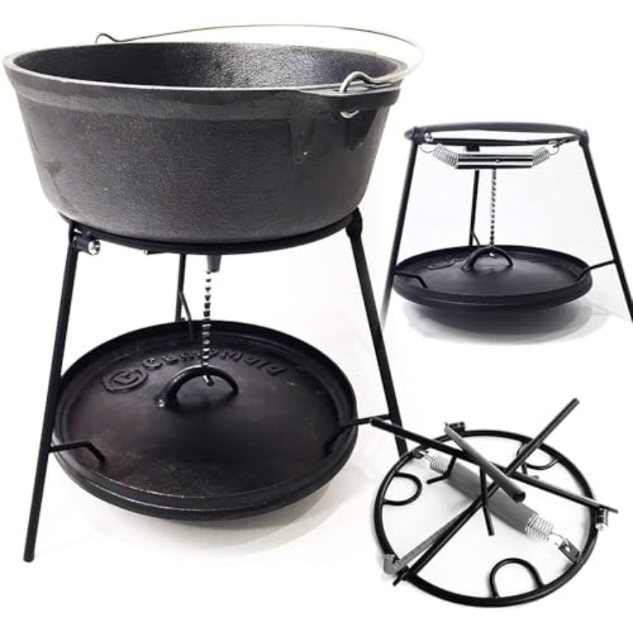 Outdoor Cooking Set - Dutch Ov - Camping Cooking Dutch Oven reseña y precio